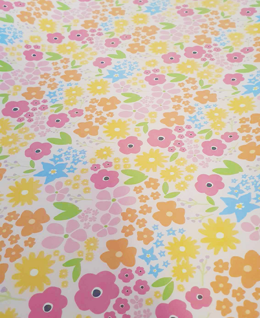 Spring Fling Wipeable Change Mat Cover