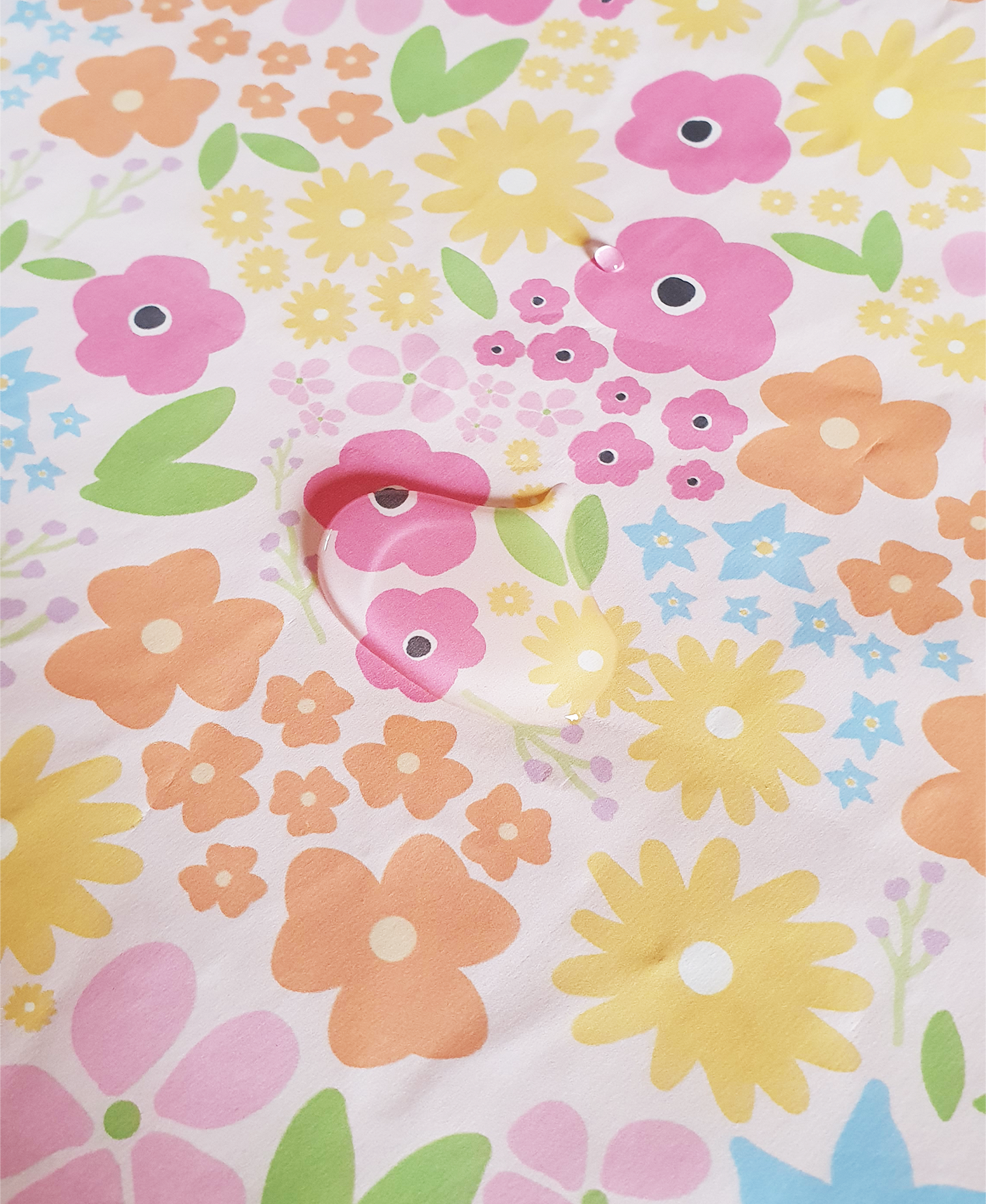 Spring Fling Wipeable Change Mat Cover