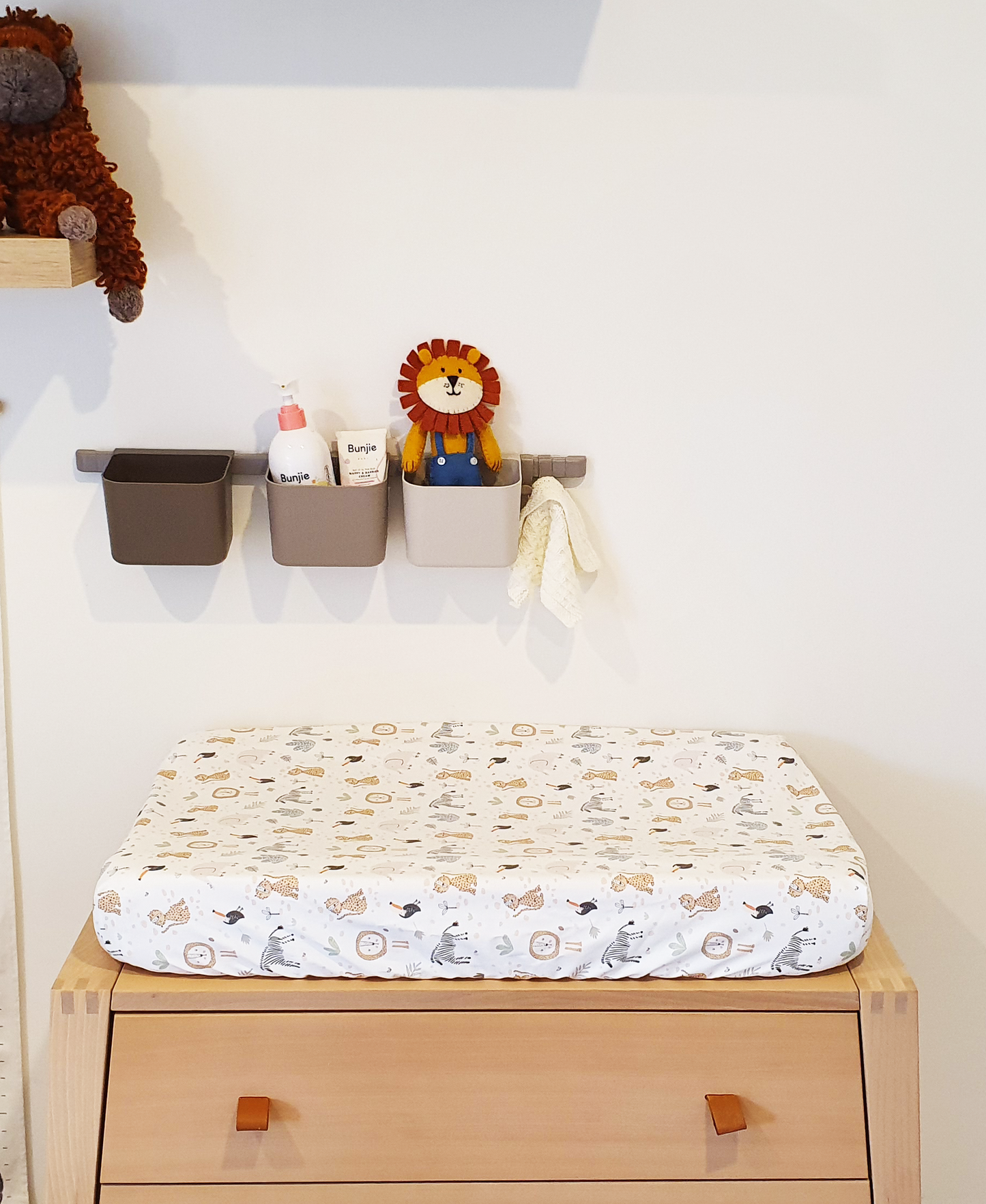 Wild Safari Wipeable Change Mat Cover