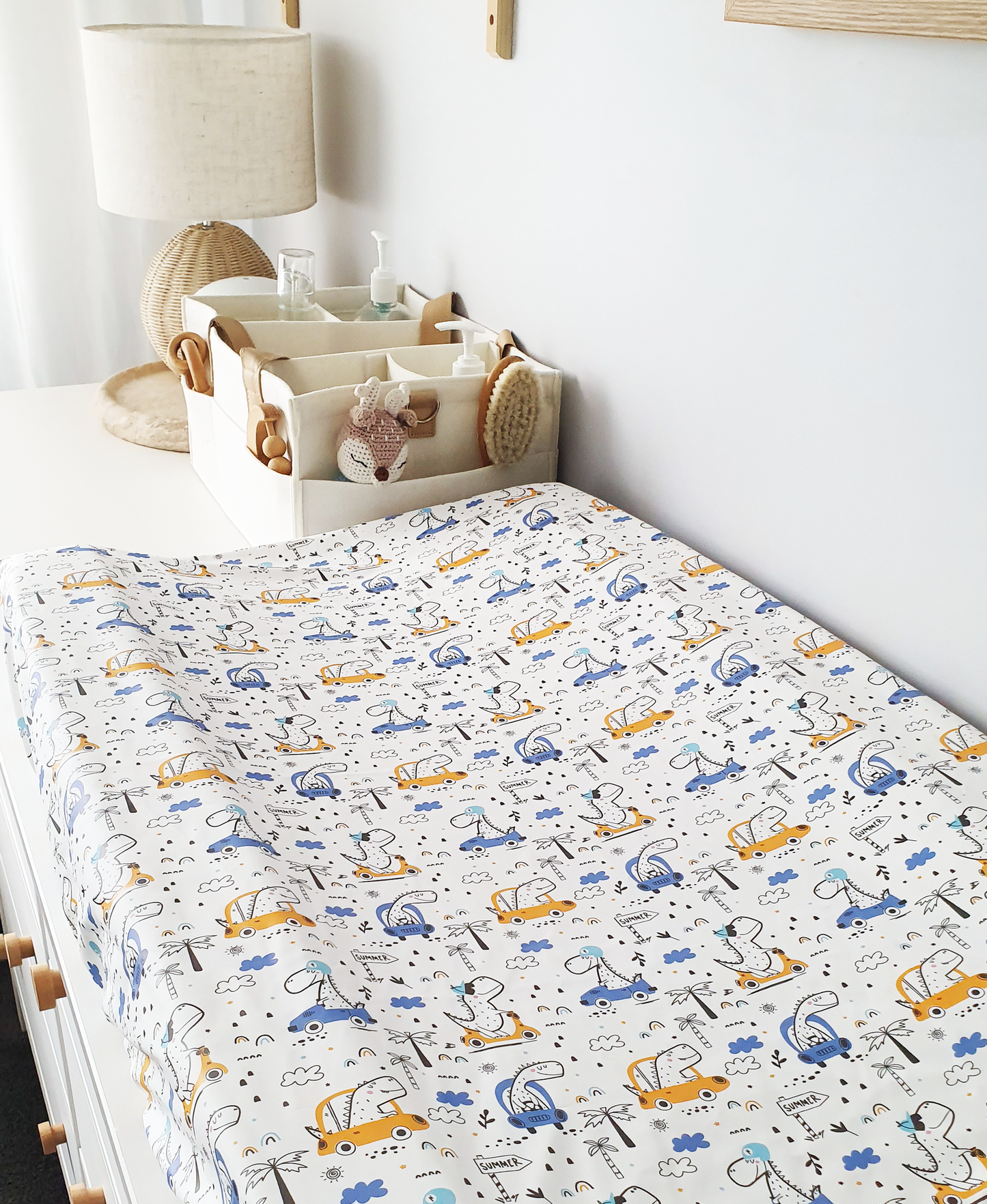 Dino Cruise Wipeable Change Mat Cover