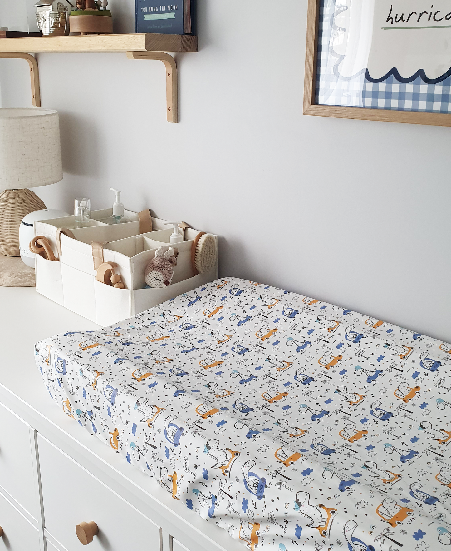 Dino Cruise Wipeable Change Mat Cover