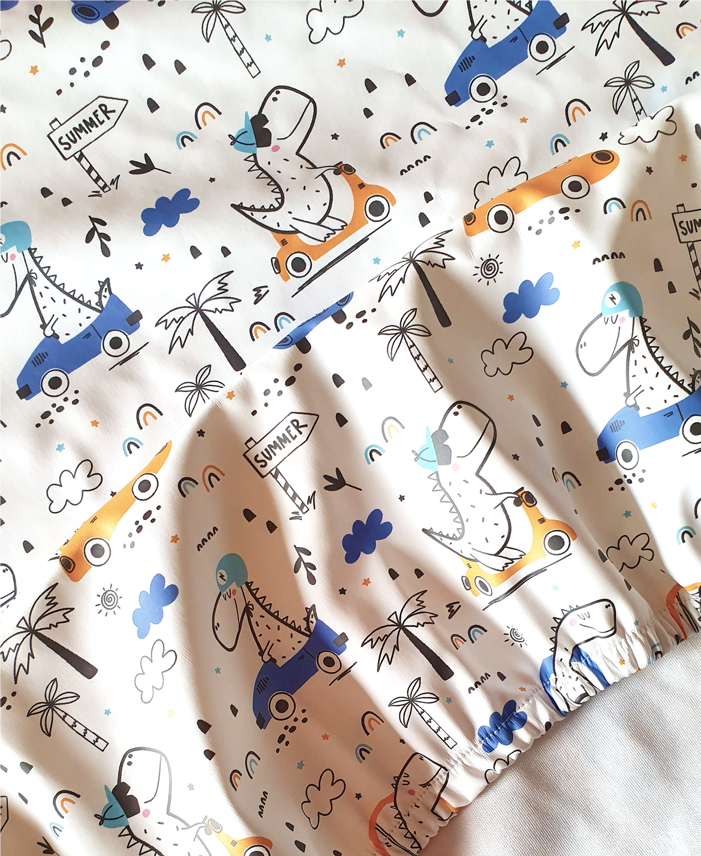 Dino Cruise Wipeable Change Mat Cover