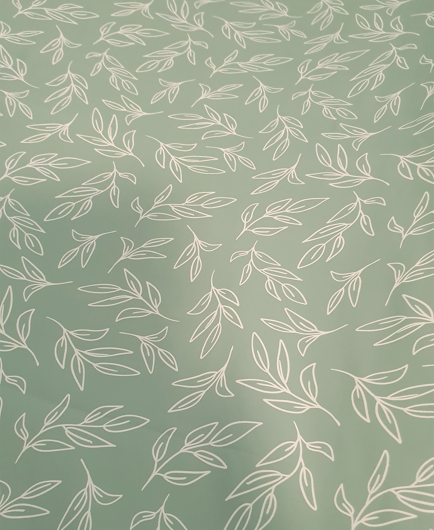 Sage Leaf Wipeable Change Mat Covers